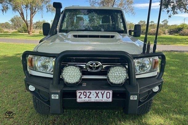 2018 Toyota Landcruiser GXL in White