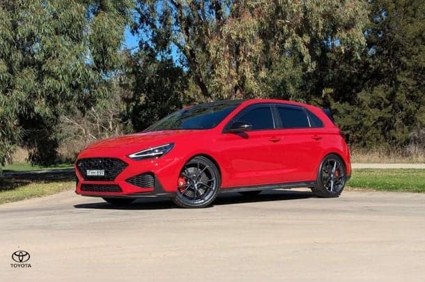 2021 Hyundai i30 N in Red