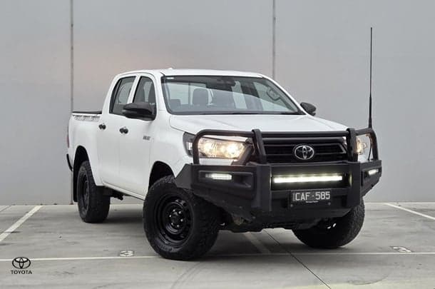 2022 Toyota Hilux Workmate Hi-Rider in White