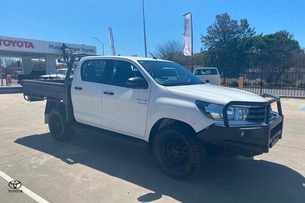 2018 Toyota Hilux SR in White