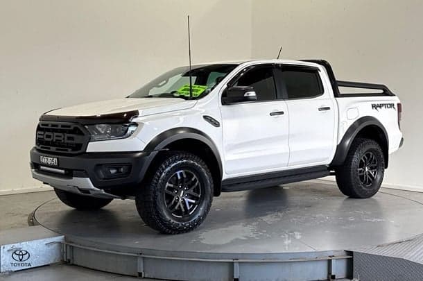 2020 Ford Ranger Raptor in White