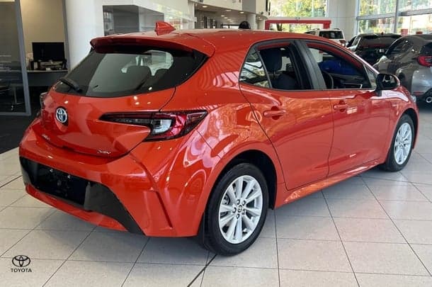 2025 Toyota Corolla Ascent Sport in Orange