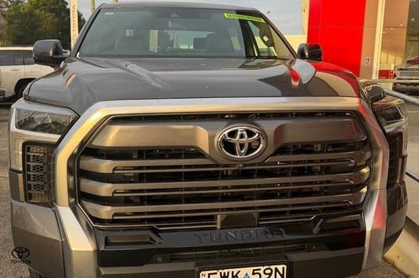 2025 Toyota Tundra Limited in Grey