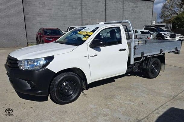 2022 Toyota Hilux Workmate in White