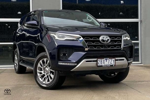 2025 Toyota Fortuner Crusade in Blue