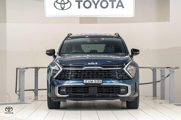 2022 Kia Sportage SX+ in Blue