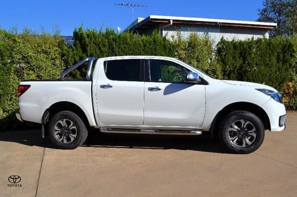 2019 Mazda BT-50 GT in White