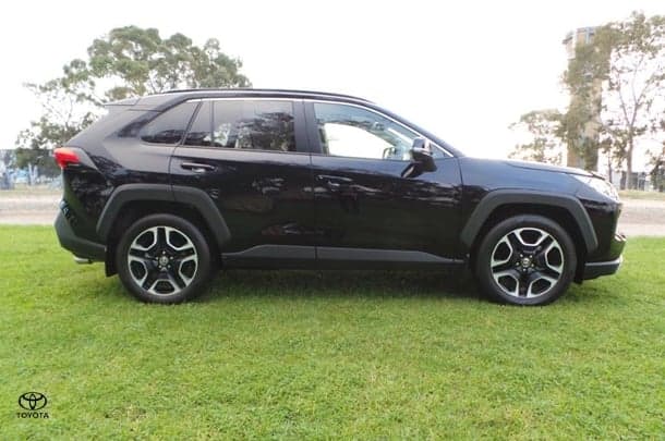 2021 Toyota RAV4 Edge in Black