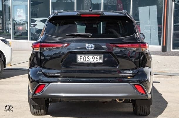 2024 Toyota Kluger AWD GRANDE in Black
