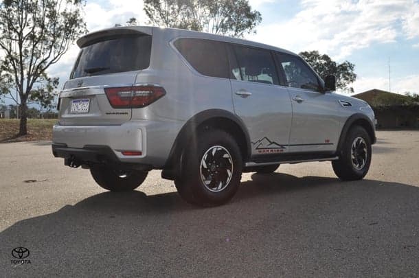 2023 Nissan Patrol Ti in Silver