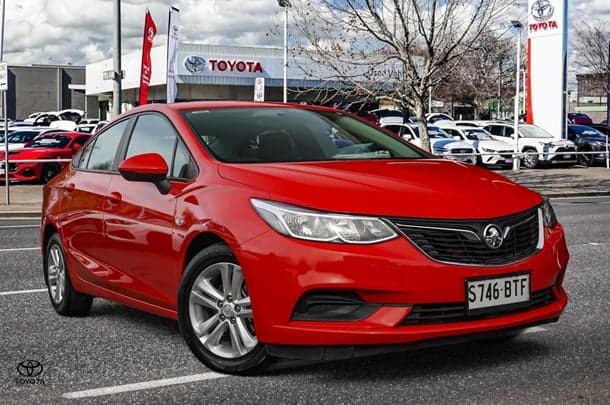 2017 Holden Astra LS in Red