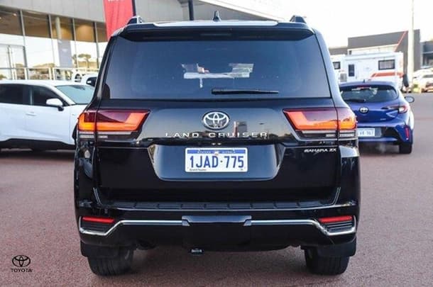 2025 Toyota Landcruiser Sahara ZX in Black