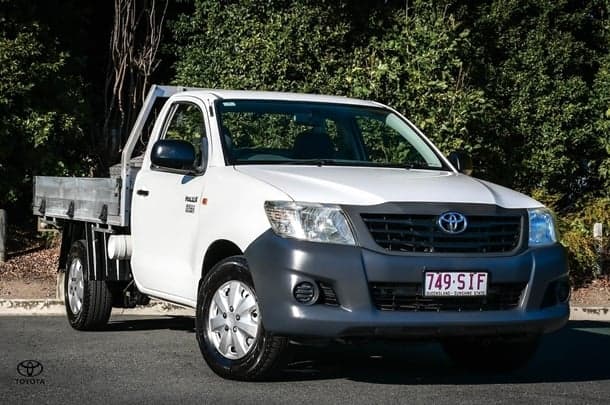 2012 Toyota Hilux Workmate in White