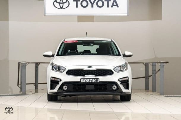 2019 Kia Cerato S in White
