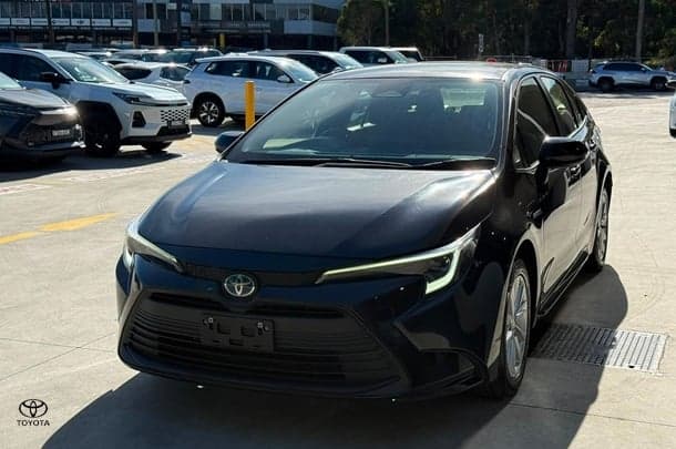 2023 Toyota Corolla Ascent Sport in Black