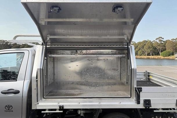 2021 Toyota Hilux Workmate in Silver
