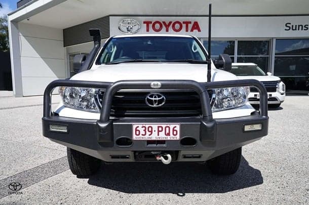 2015 Toyota Landcruiser GXL in White