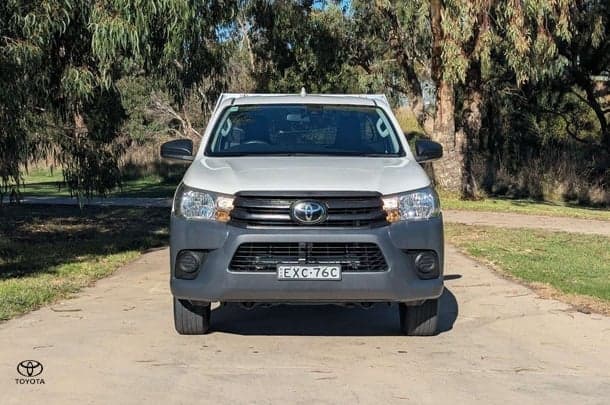 2022 Toyota Hilux Workmate in White