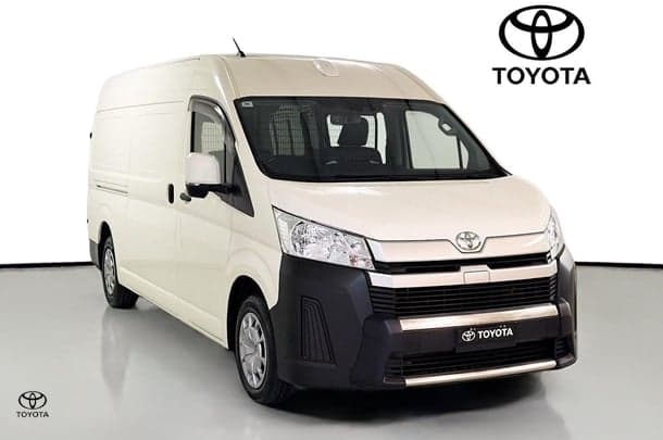 2024 Toyota Hiace SLWB in White