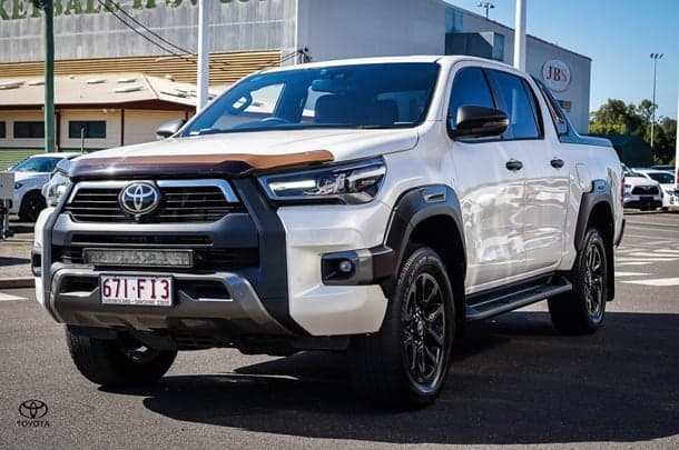 2021 Toyota Hilux Rogue in White
