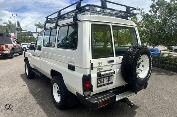 2011 Toyota Landcruiser Workmate Troopcarrier in White
