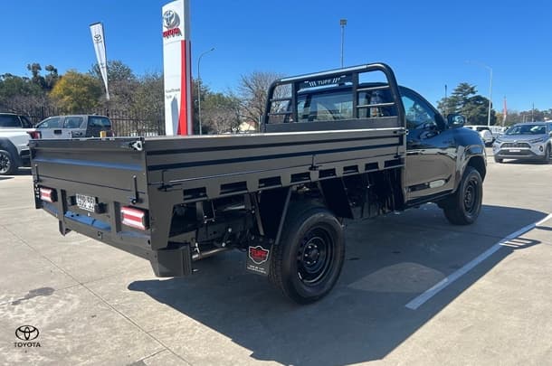 2025 Toyota Hilux Workmate in Black
