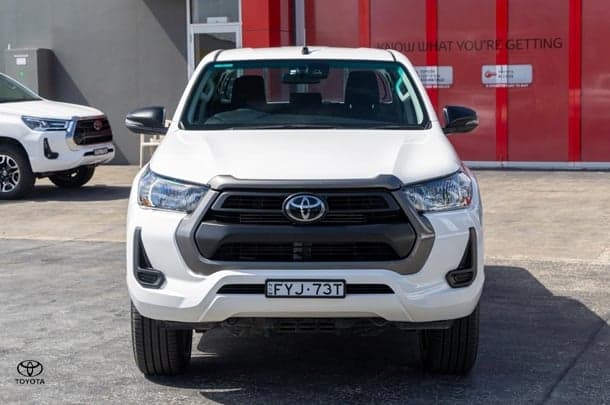 2020 Toyota Hilux SR in White
