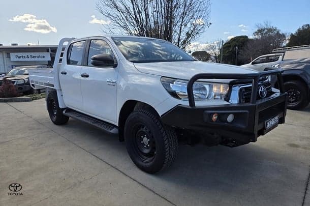 2019 Toyota Hilux SR in White