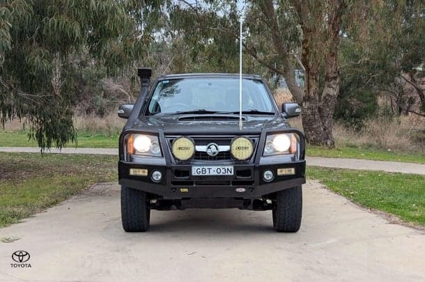 2011 Holden Colorado LX in Grey