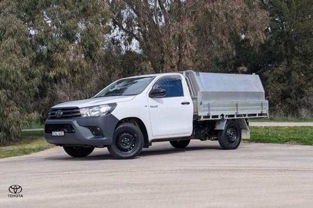 2021 Toyota Hilux Workmate in White