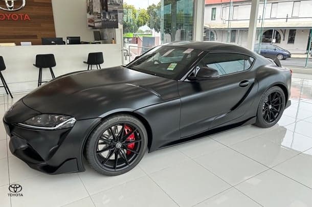 2025 Toyota Supra GR Track Edition in Black