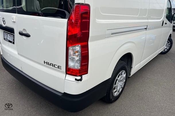 2025 Toyota Hiace SLWB in White