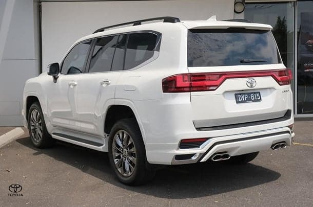 2023 Toyota Landcruiser Sahara ZX in White