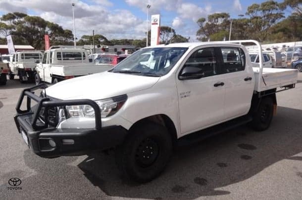 2019 Toyota Hilux SR in White