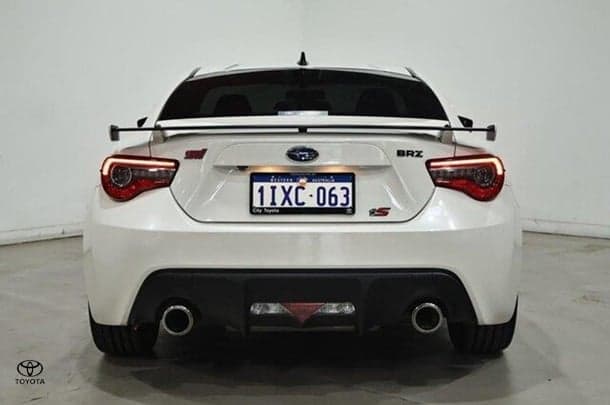 2018 Subaru BRZ tS in White