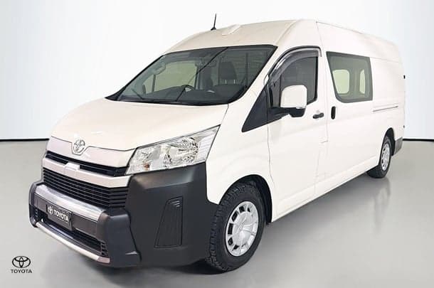 2024 Toyota Hiace SLWB in White