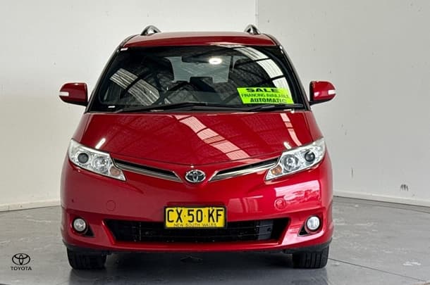 2019 Toyota Tarago GLX in Red