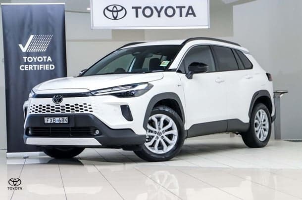 2026 Toyota Corolla Cross GXL in White