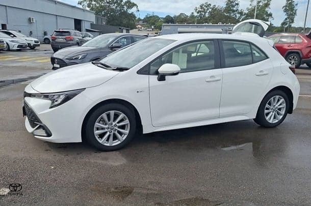 2025 Toyota Corolla Ascent Sport in White