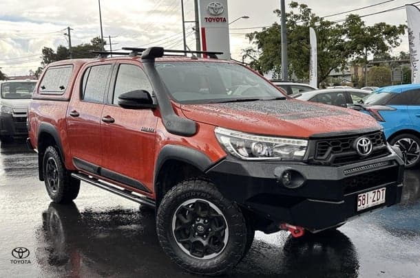2019 Toyota Hilux Rugged X in Red