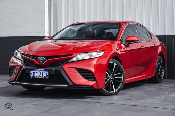 2018 Toyota Camry SX in Red