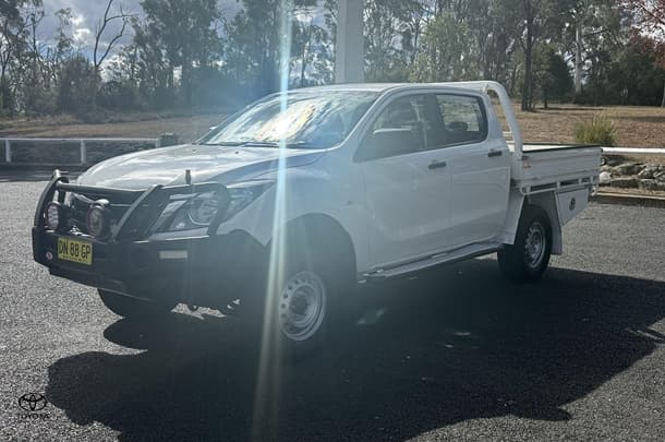2019 Mazda BT-50 XT in White