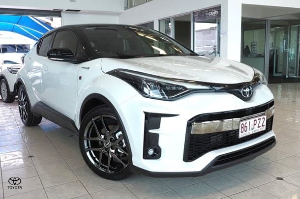 2022 Toyota C-HR GR-S in Two Tone White