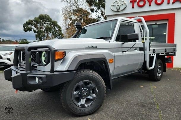 2024 Toyota Landcruiser GX in Silver