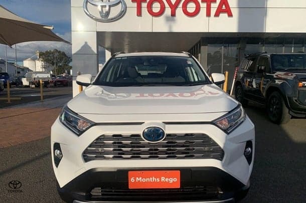 2020 Toyota RAV4 GXL AWD in White
