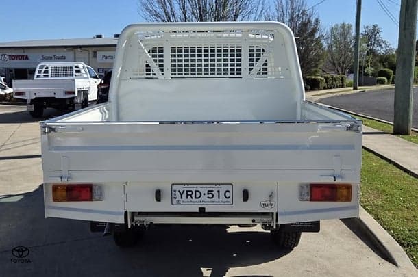 2024 Toyota Landcruiser Workmate in White