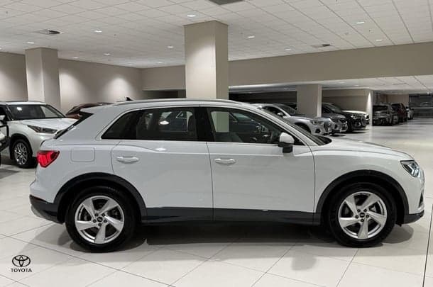 2024 Audi Q3 35 TFSI in Glacier White Metallic