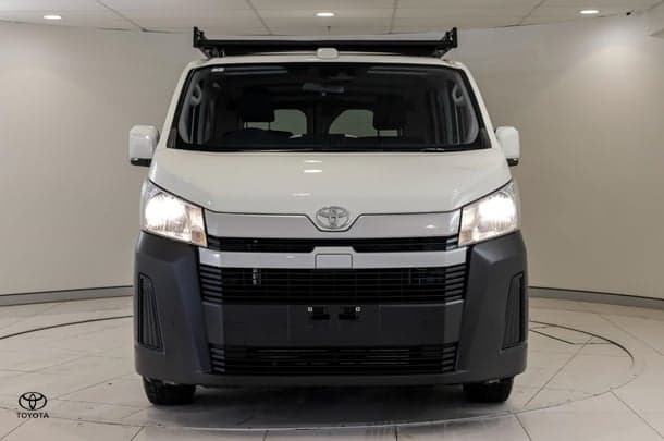 2024 Toyota Hiace LWB in White