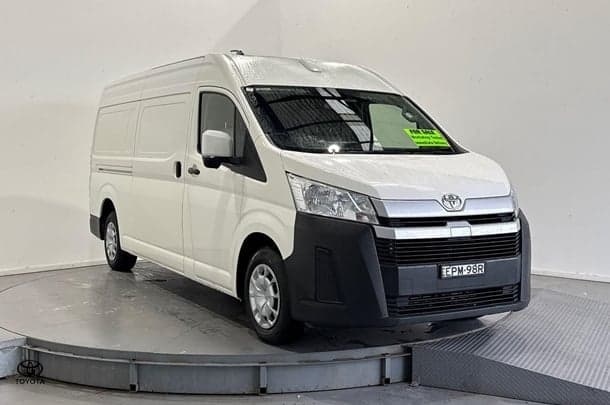 2021 Toyota Hiace Base in White