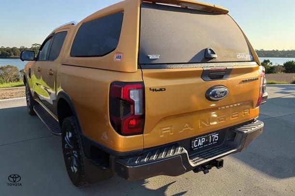 2022 Ford Ranger Wildtrak in Gold
